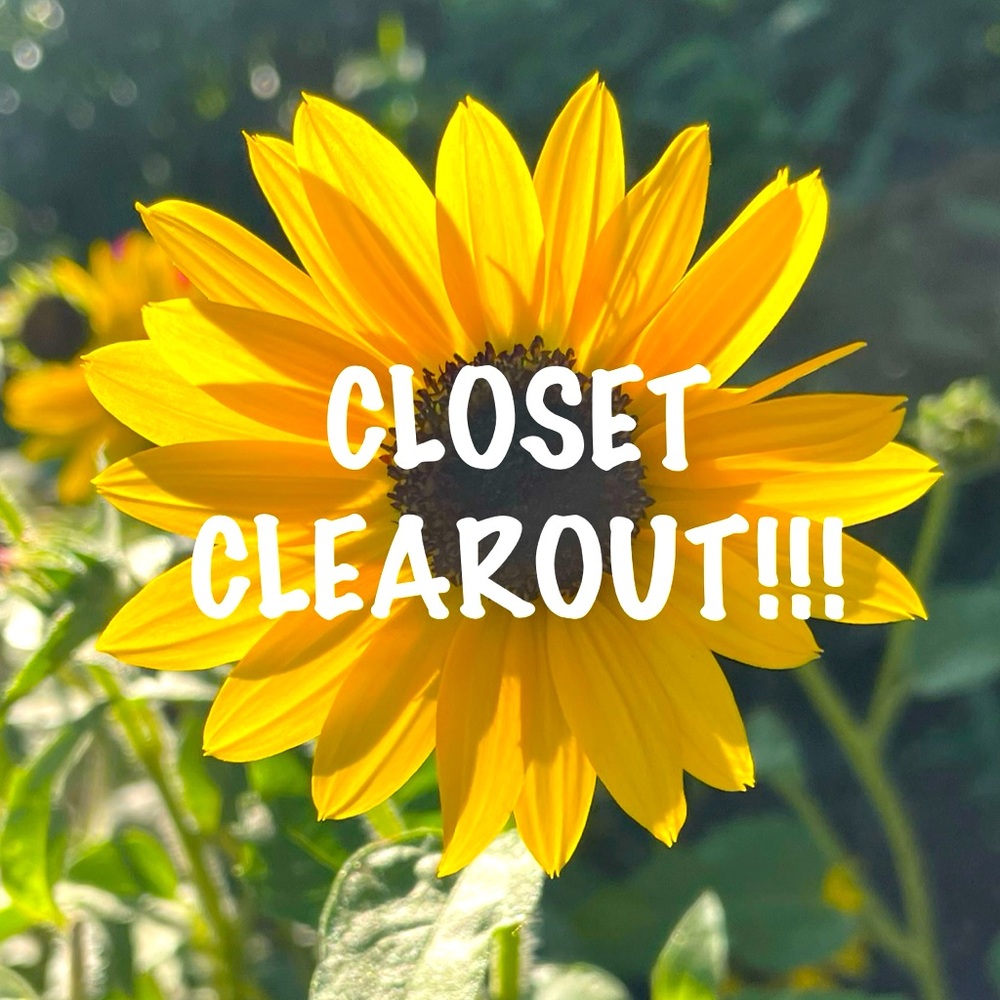 🌻FALL CLOSET CLEAROUT!🌻
